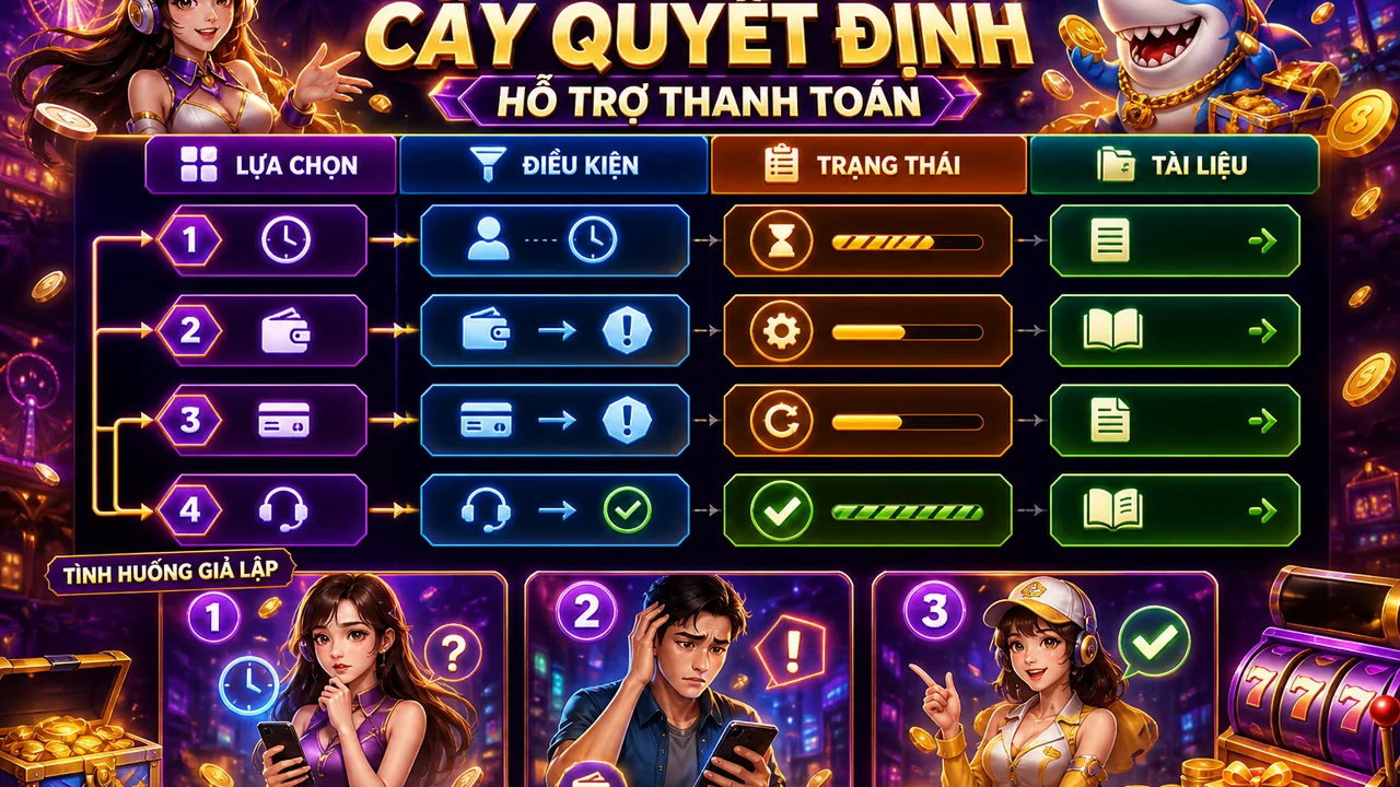Gỡ nút thắt hỗ trợ thanh toán: cây hỏi tiếp theo cho j88